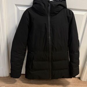Lululemon Women's Black Hooded Jacket sleet street jacket
